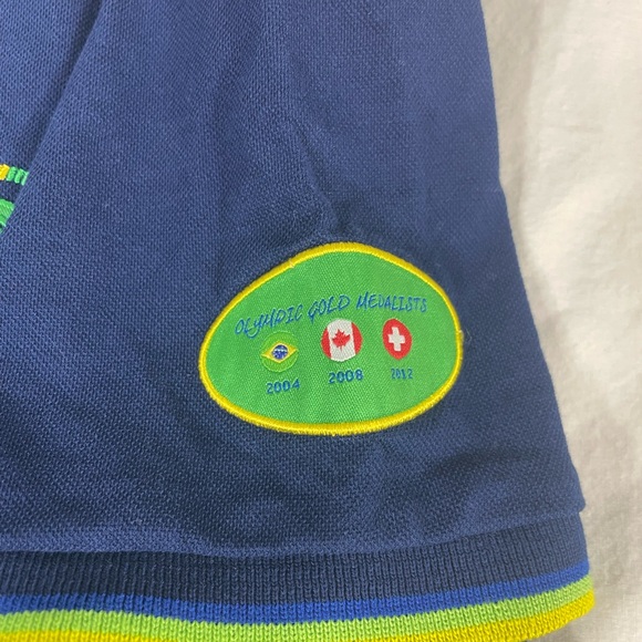 GPA Safety Legend Mens Blue Short Sleeve Polo Shirt Size M (Fit) - Picture 10 of 12